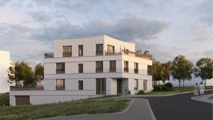 Jižní Morava Projekt Bytový dům Střelice u Brna Z cesty